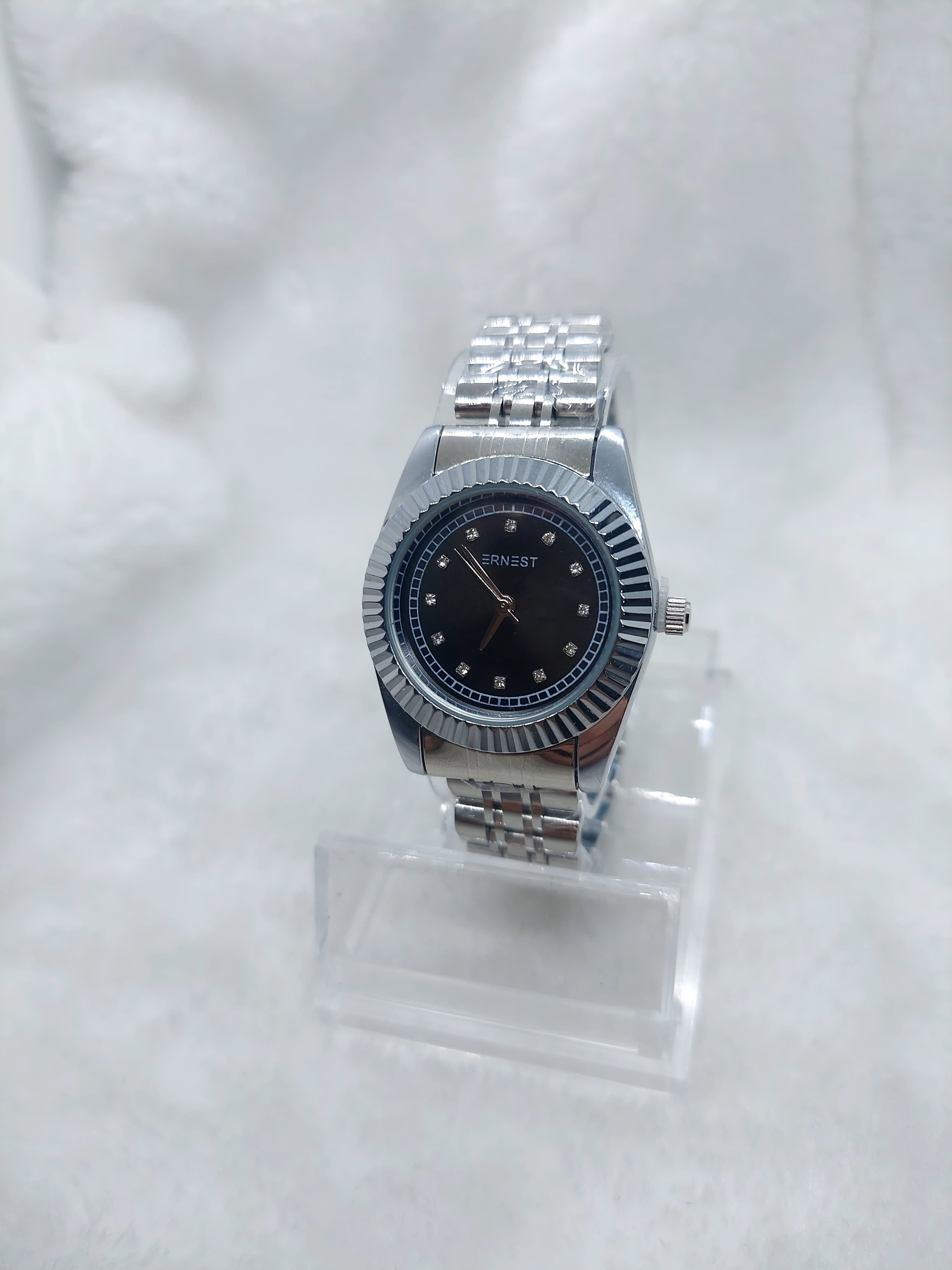 Montre ronde argenté 