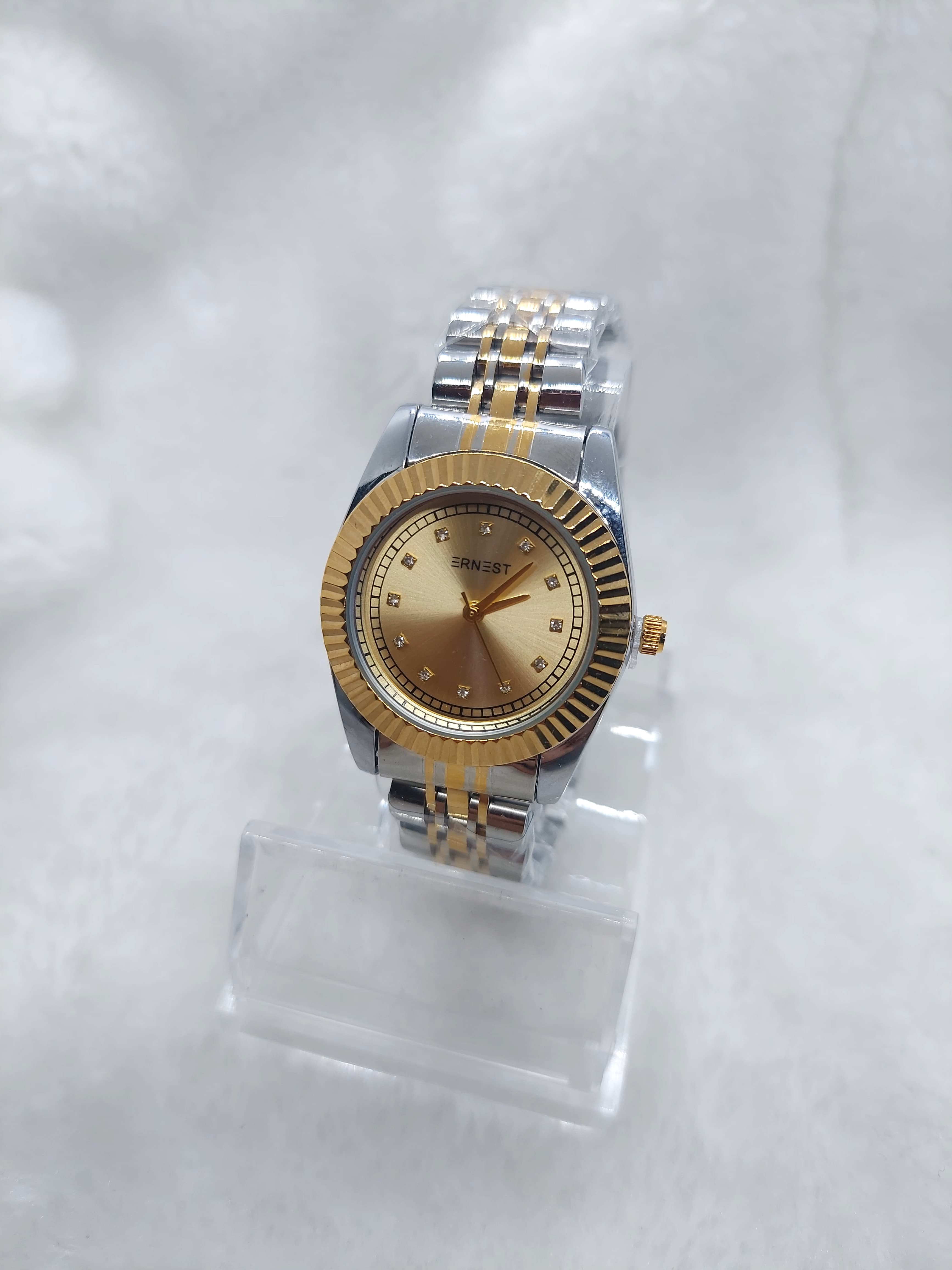 Montre ronde bicolor - product image