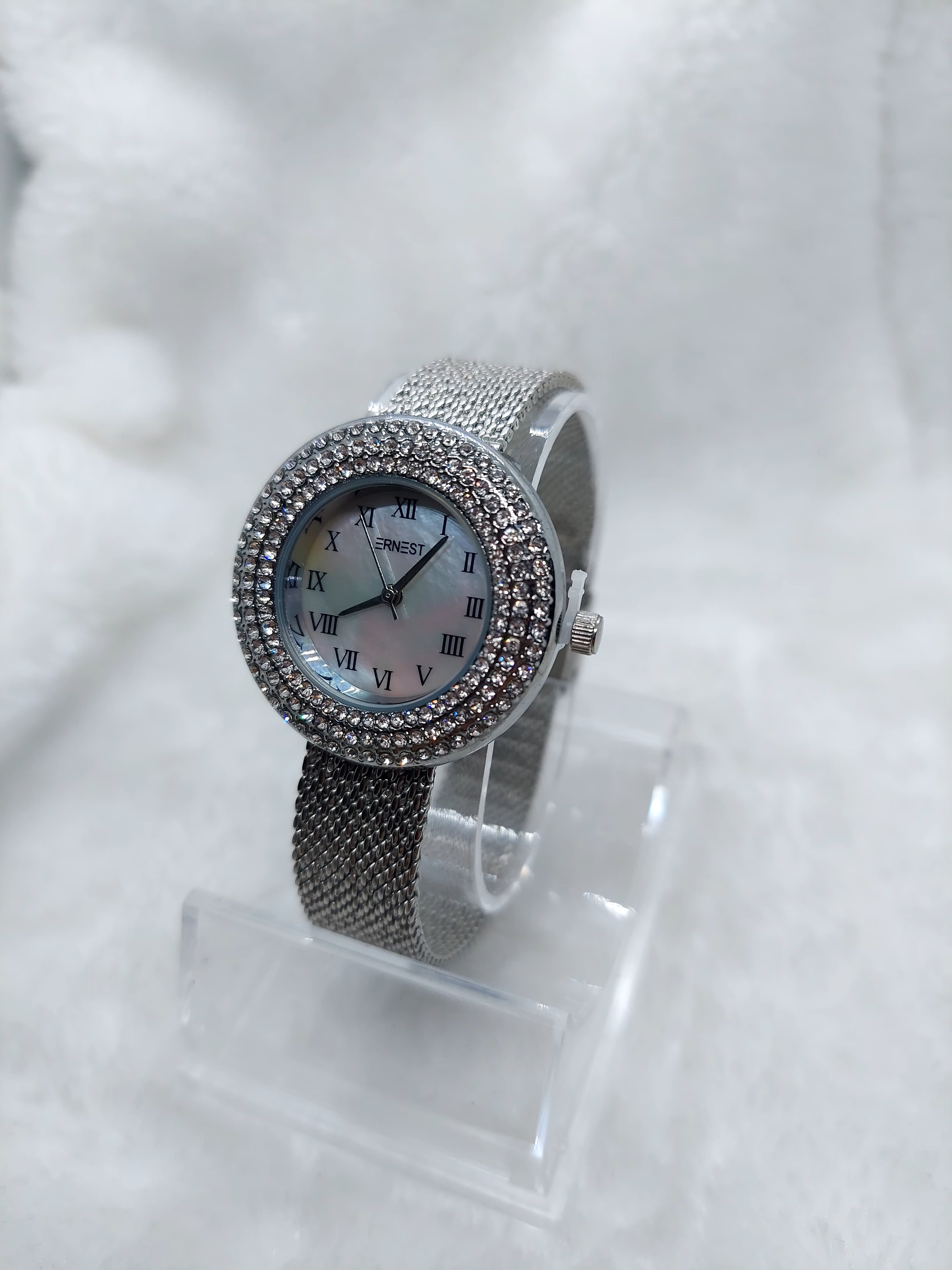 Montre ronde strasses - product image