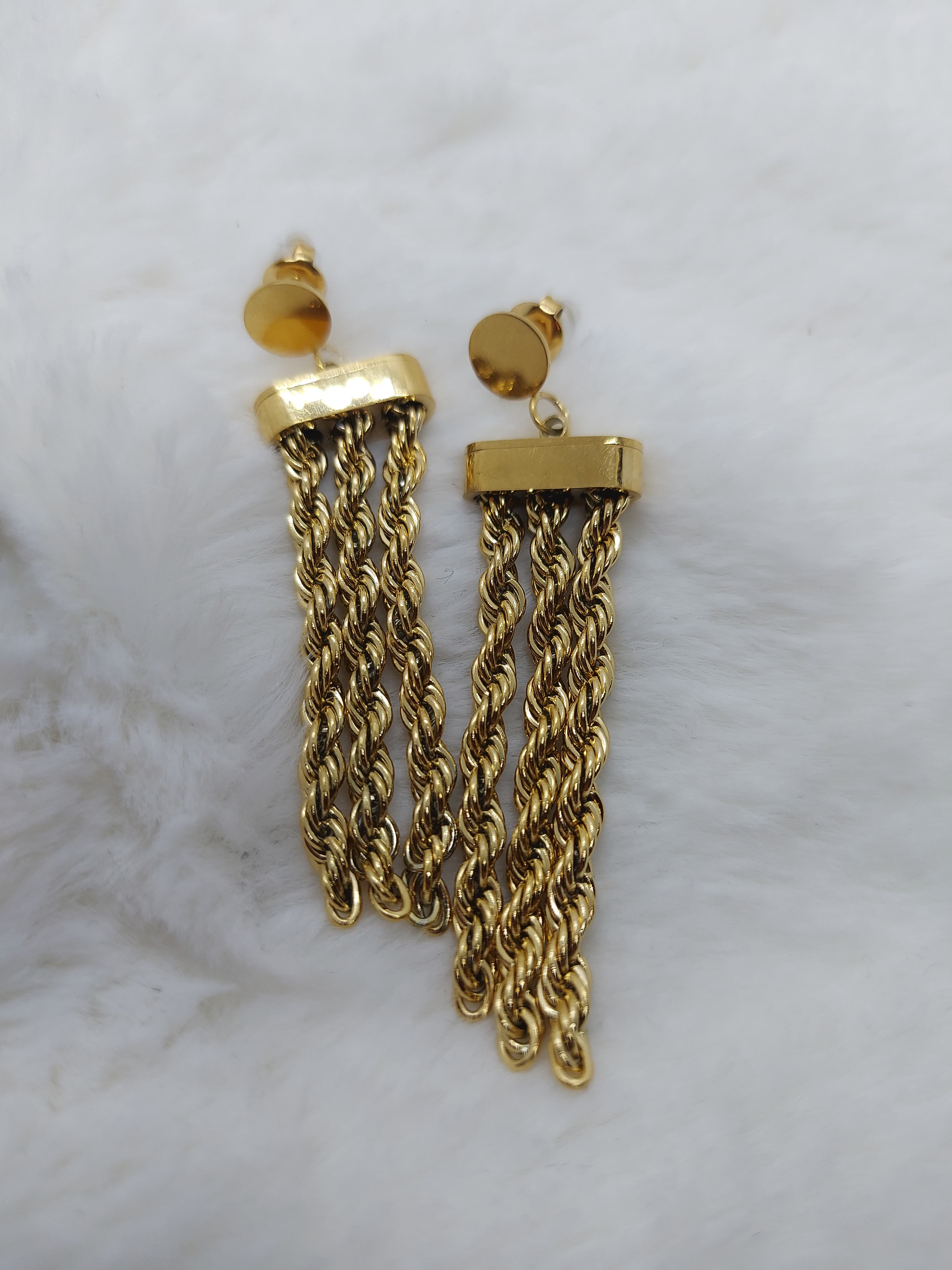 boucles d'oreilles torsadées - product image