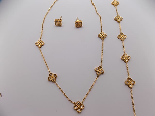 Parure trèfle