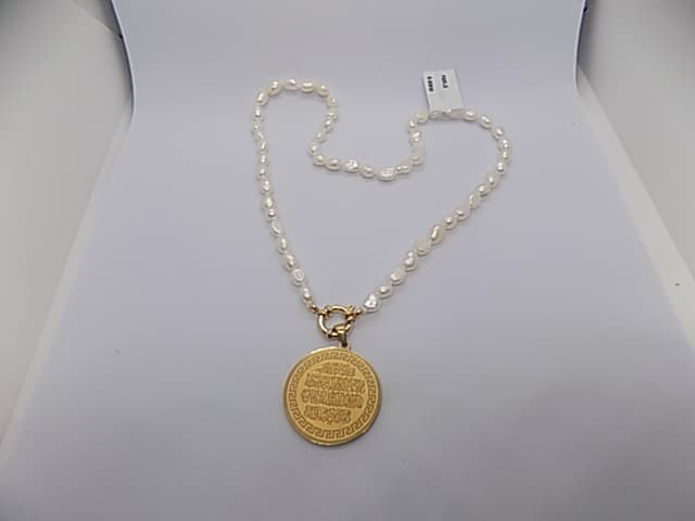 Collier perle d'eau douce ayat al kursi