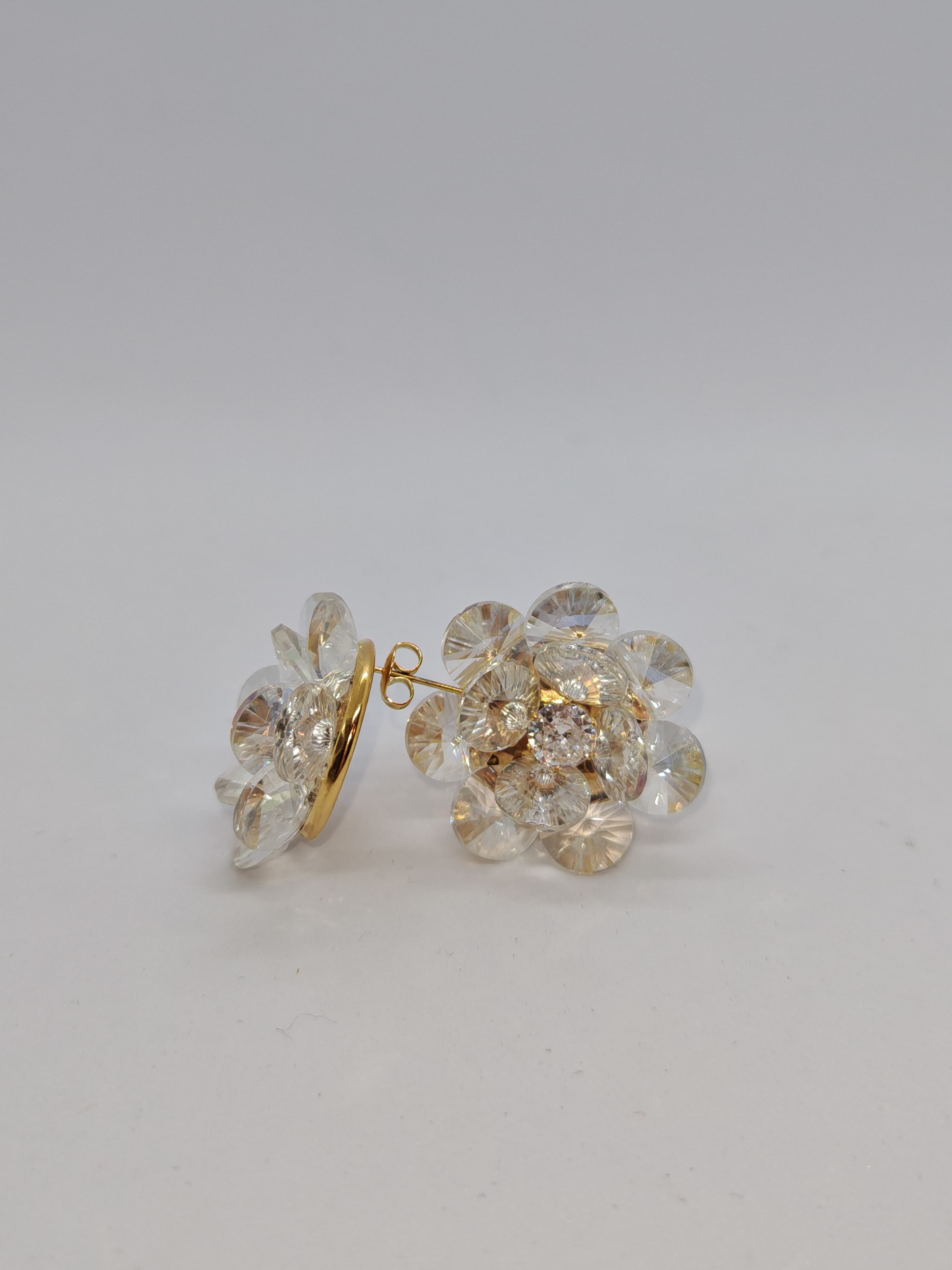 Boucles d'oreilles cristal
