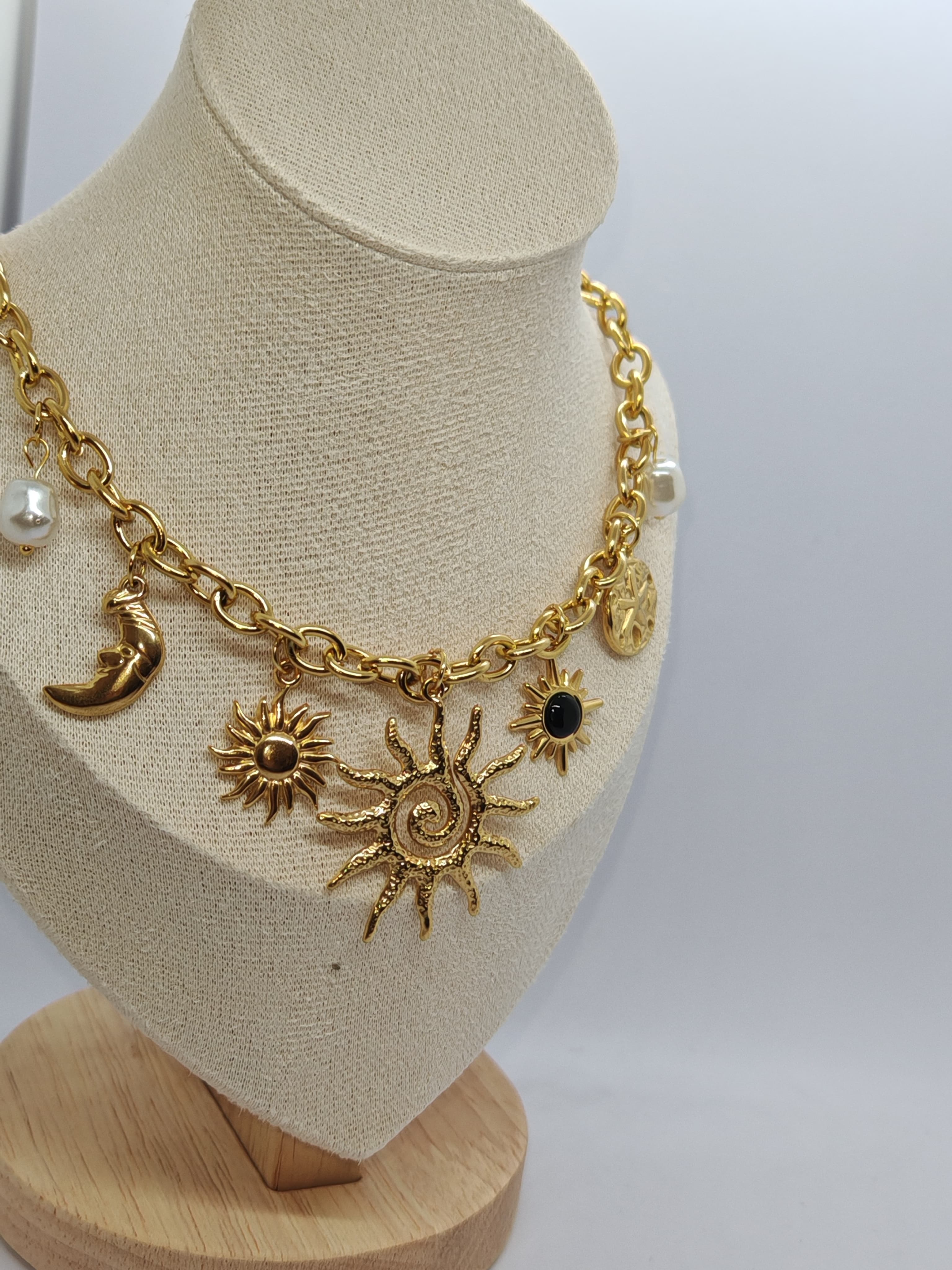 Collier soleil été