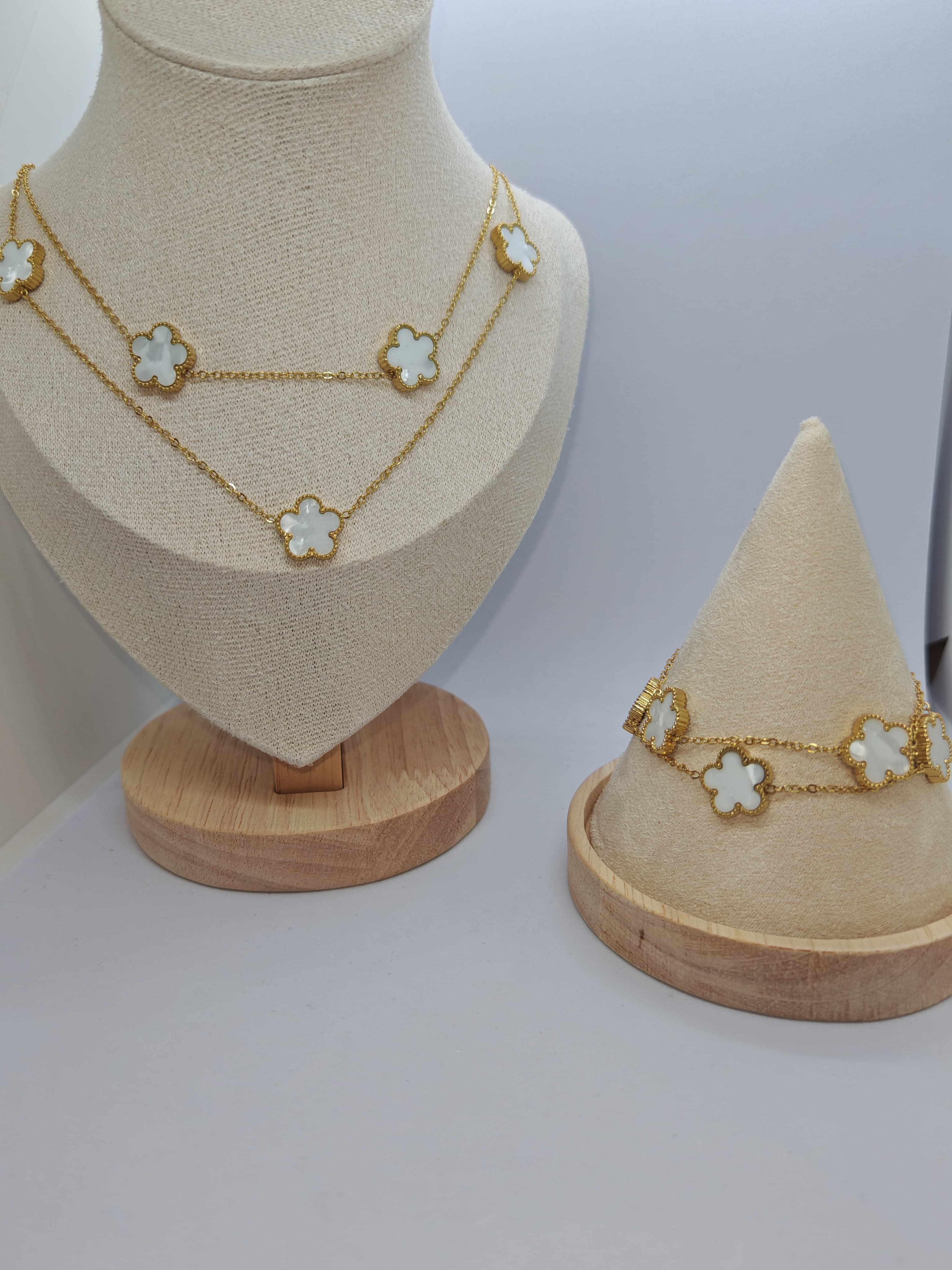 parure fleur plusieurs couleur - product image