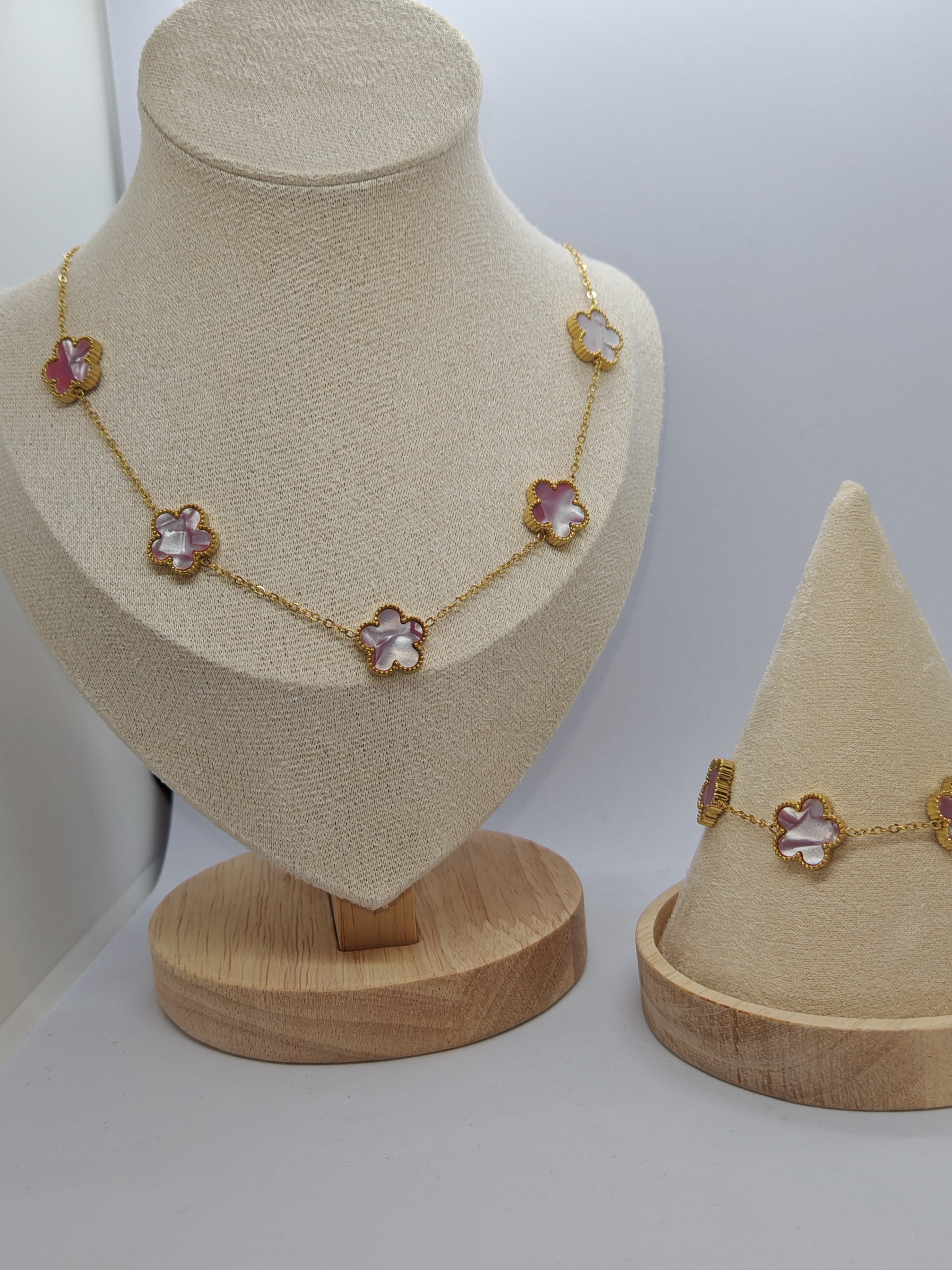 parure fleur 2 plusieurs couleur