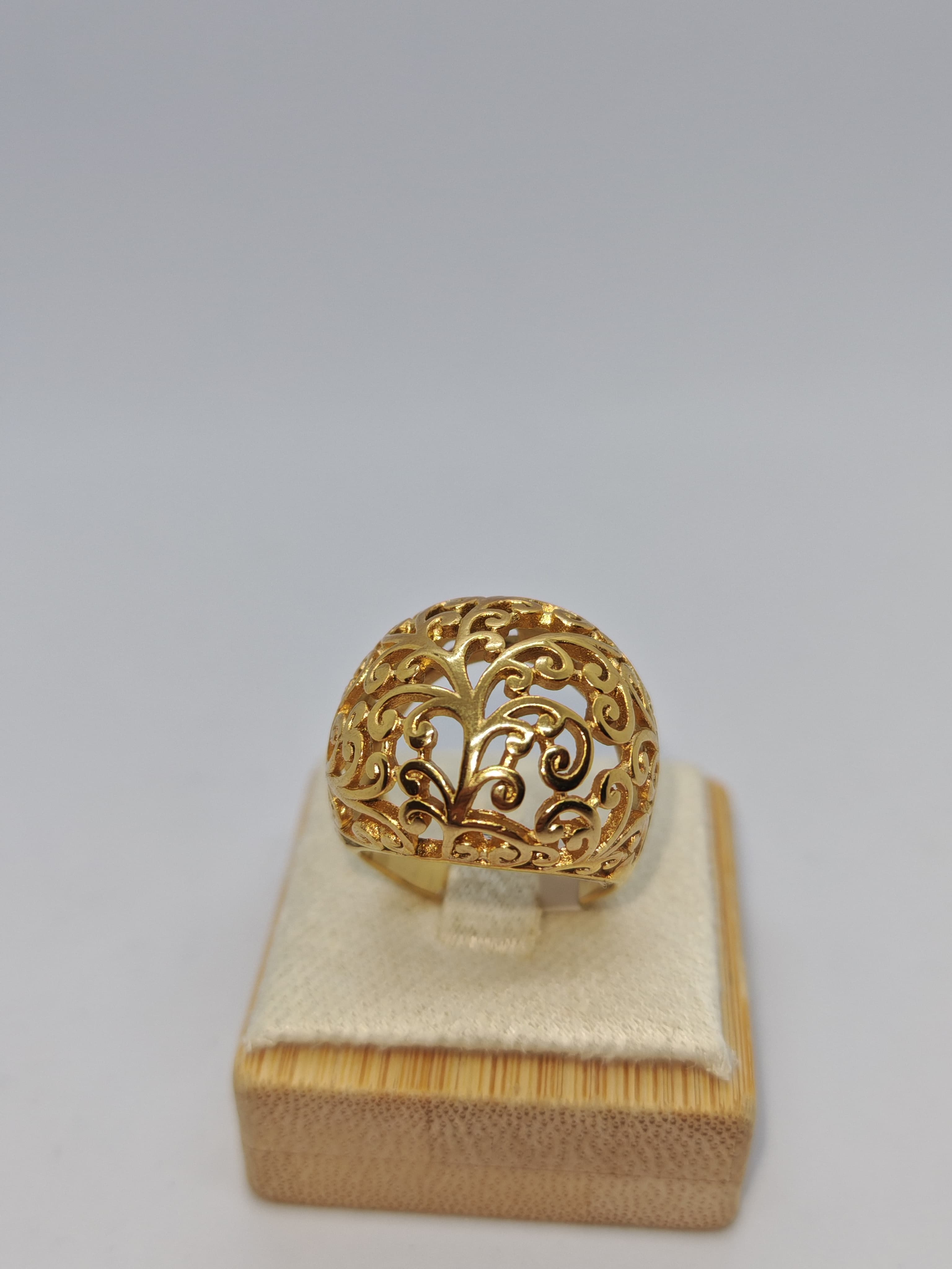 bague forme spiral