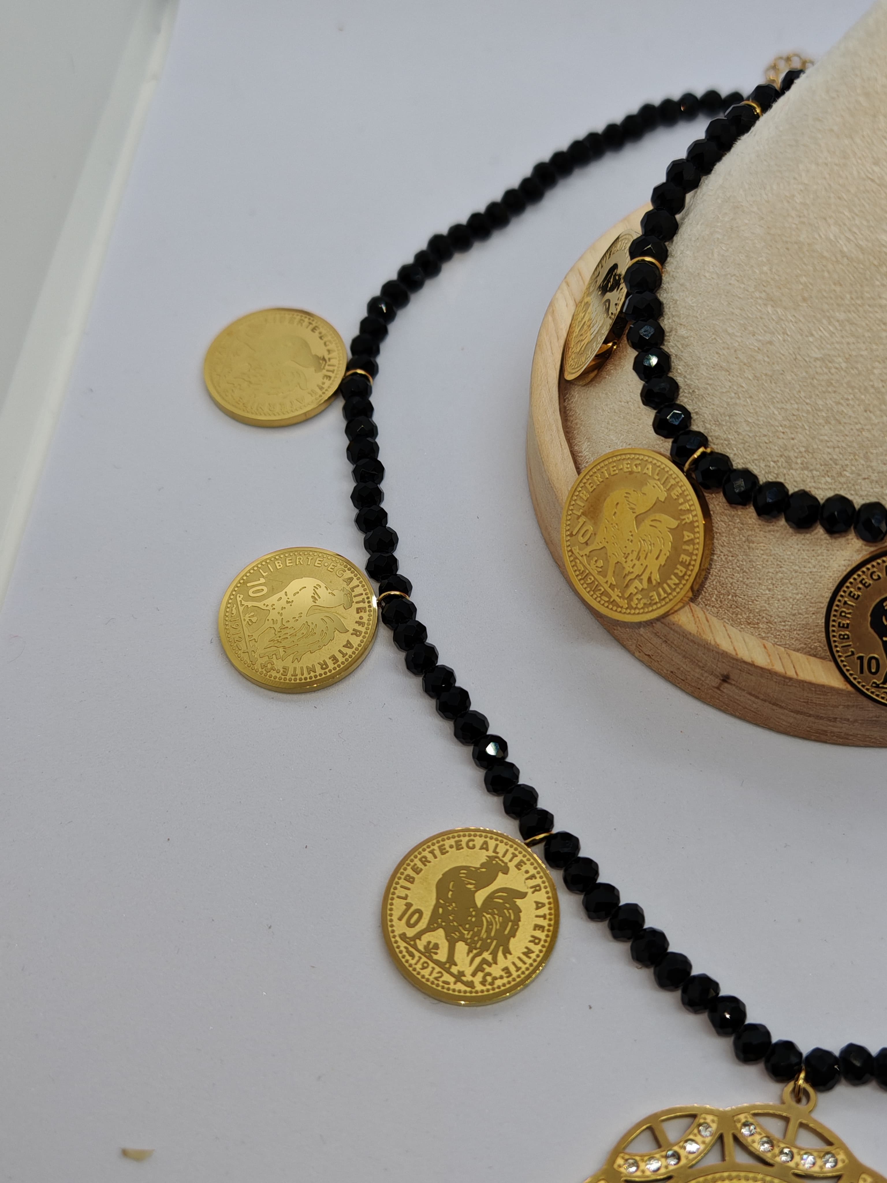 parure noir louisa - product image