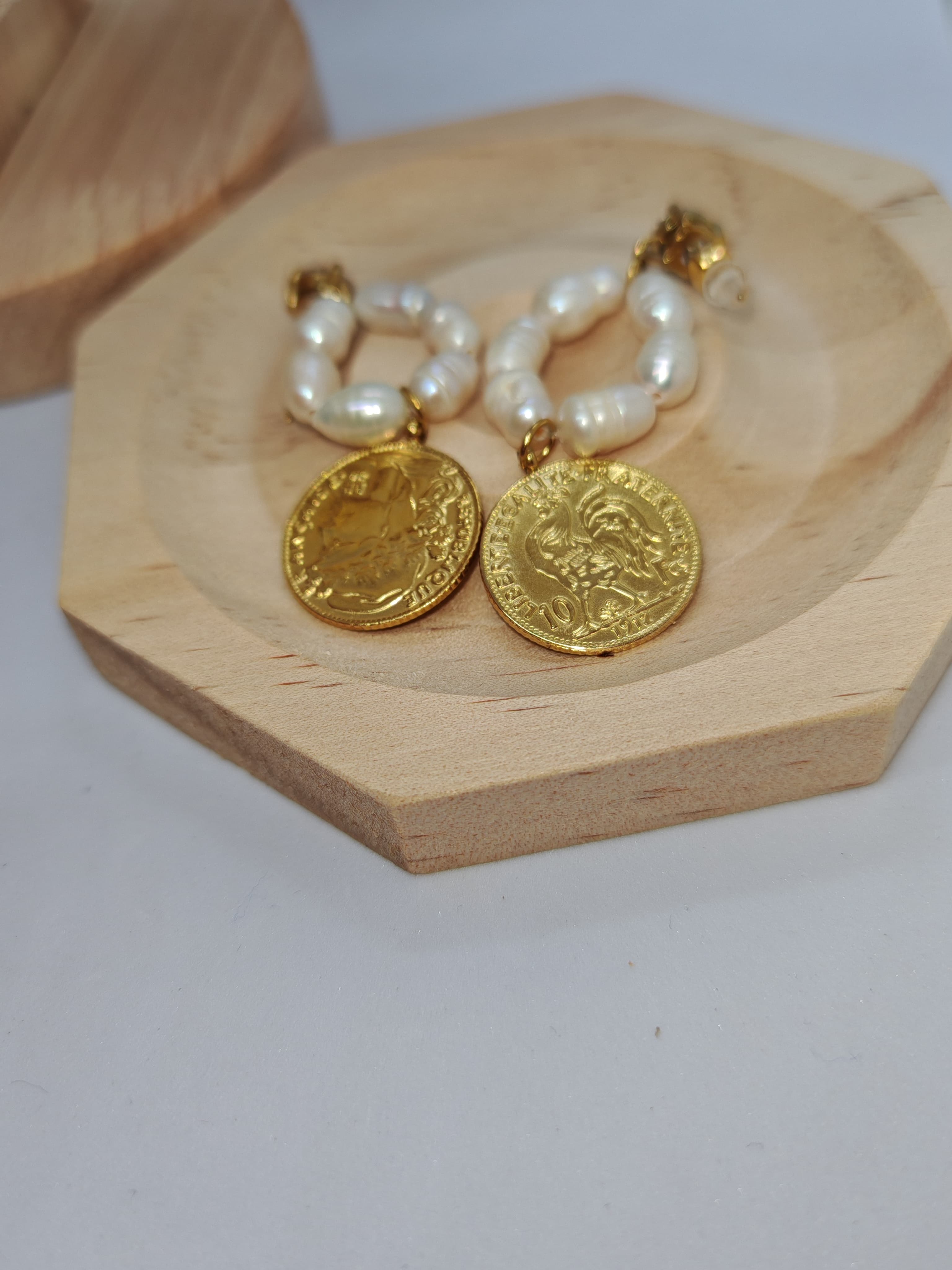 Perle d'eau douce parure - product image