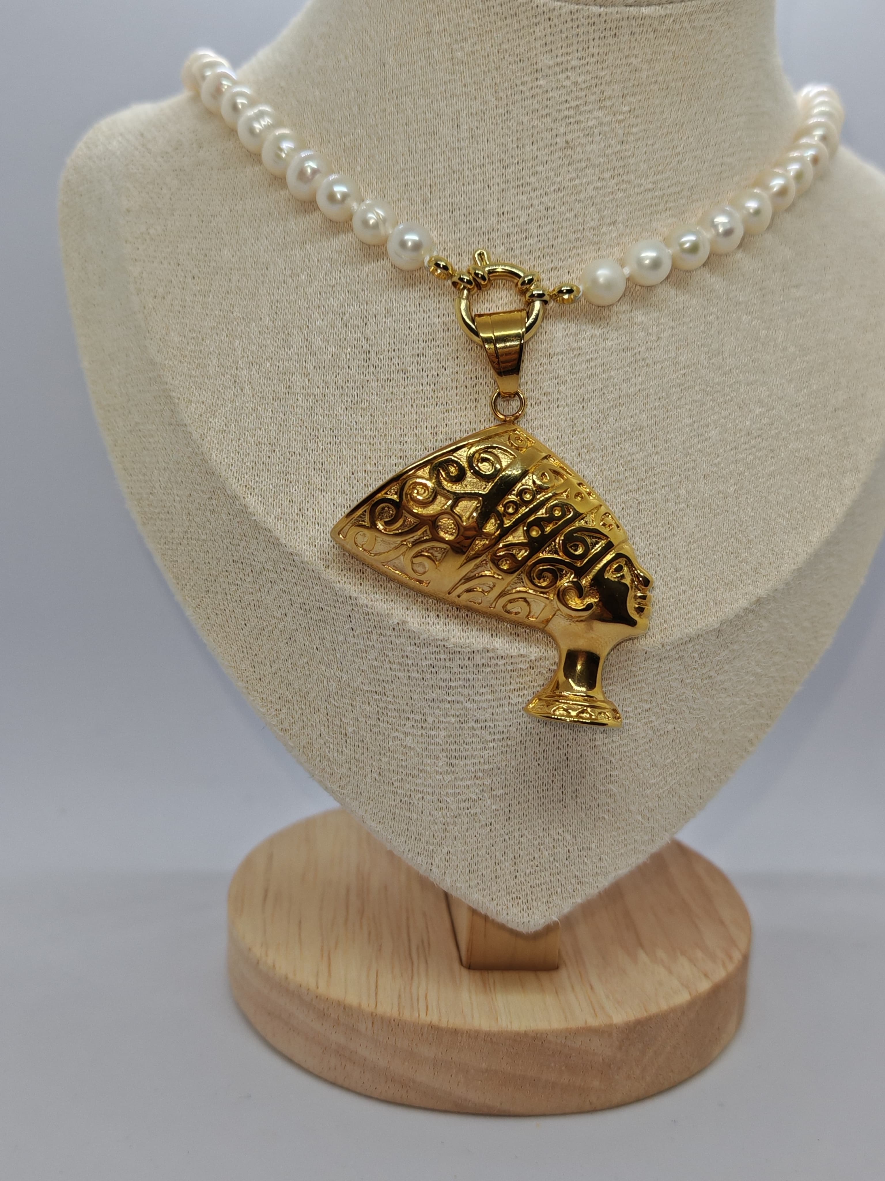 Collier perled'eau douce Egypte
