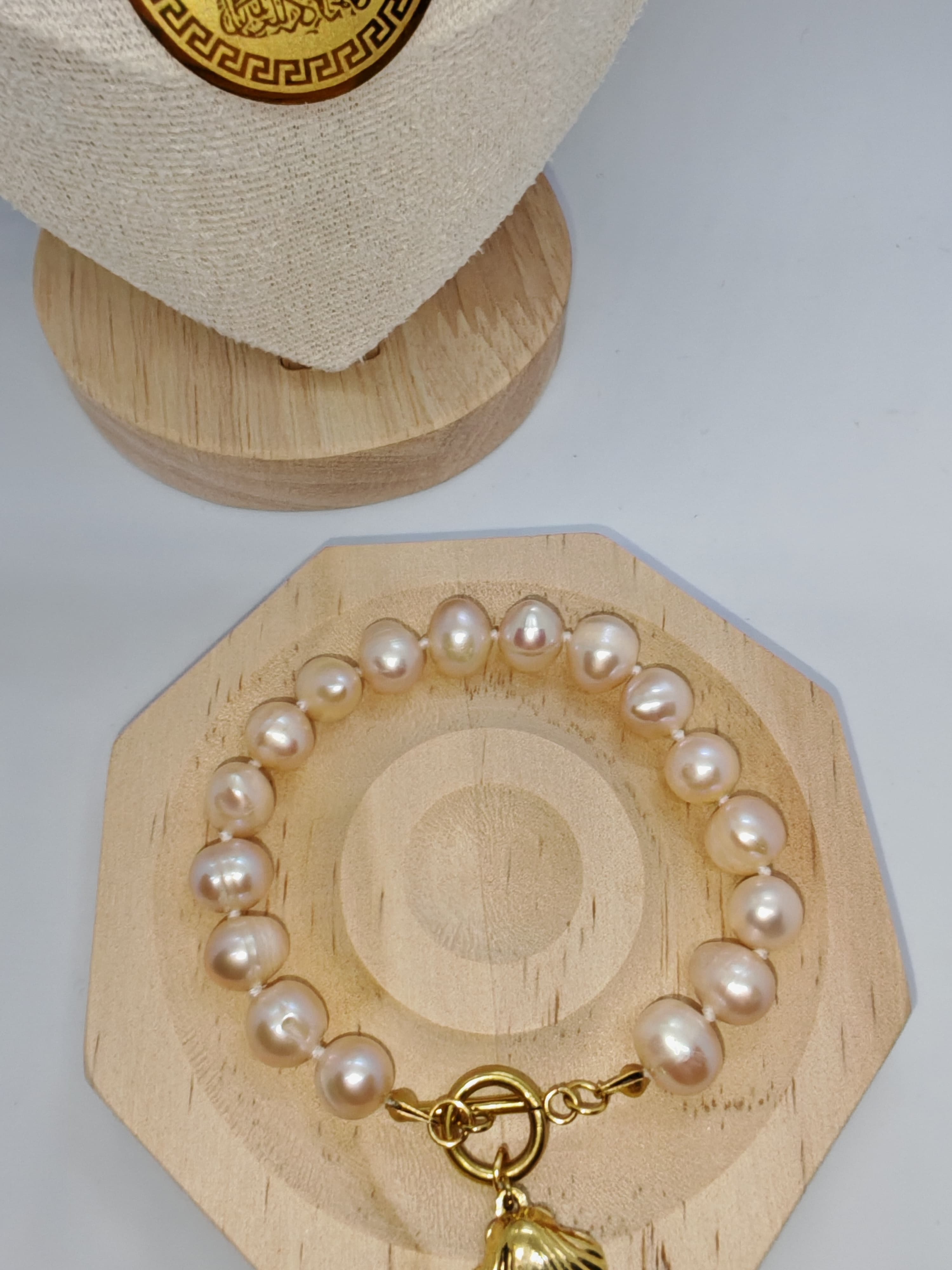 Bracelet perles d'eau douce
