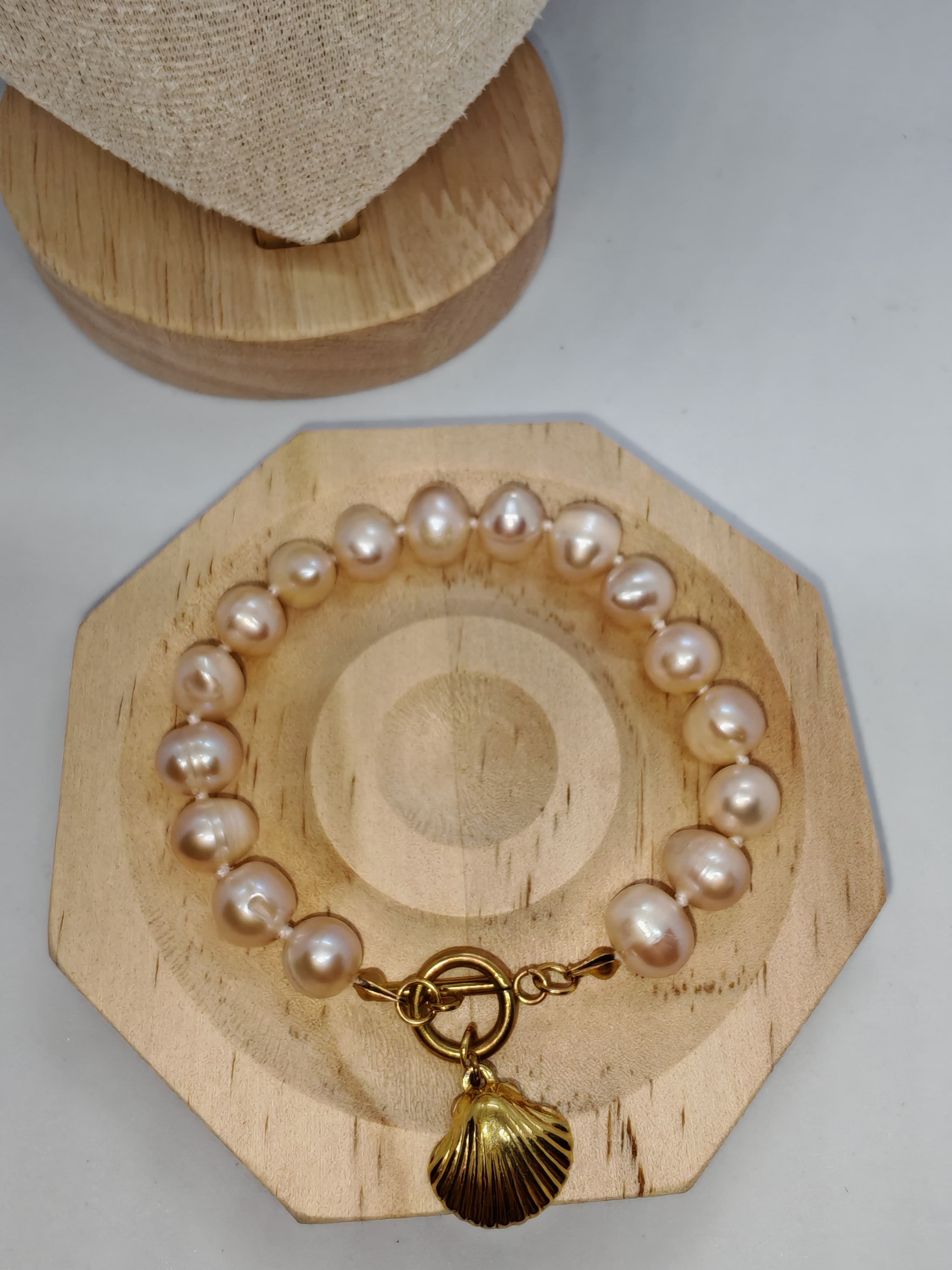 Bracelet perles d'eau douce - product image