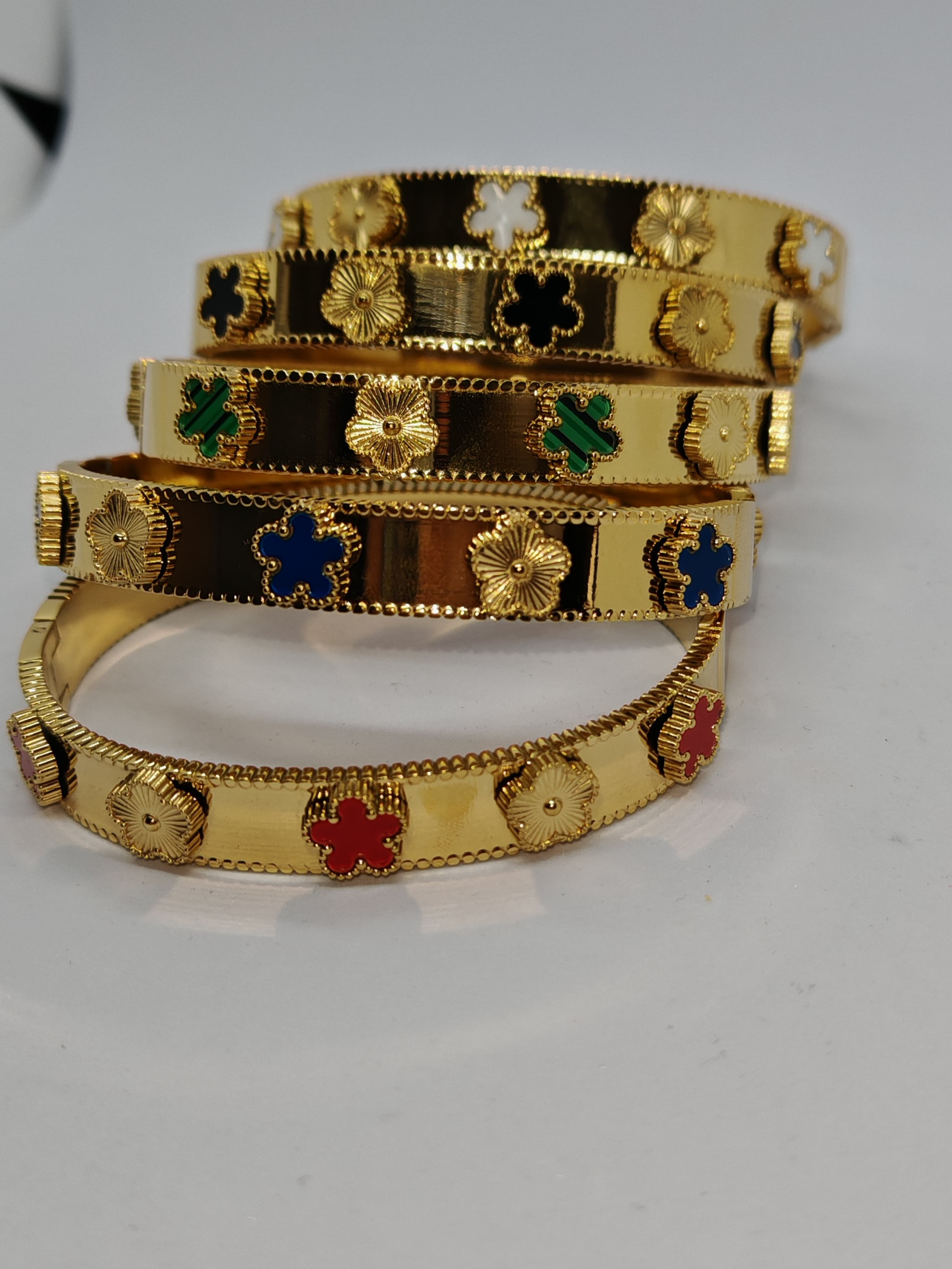 BRACELET FLEUR DOUBLE COTE - product image