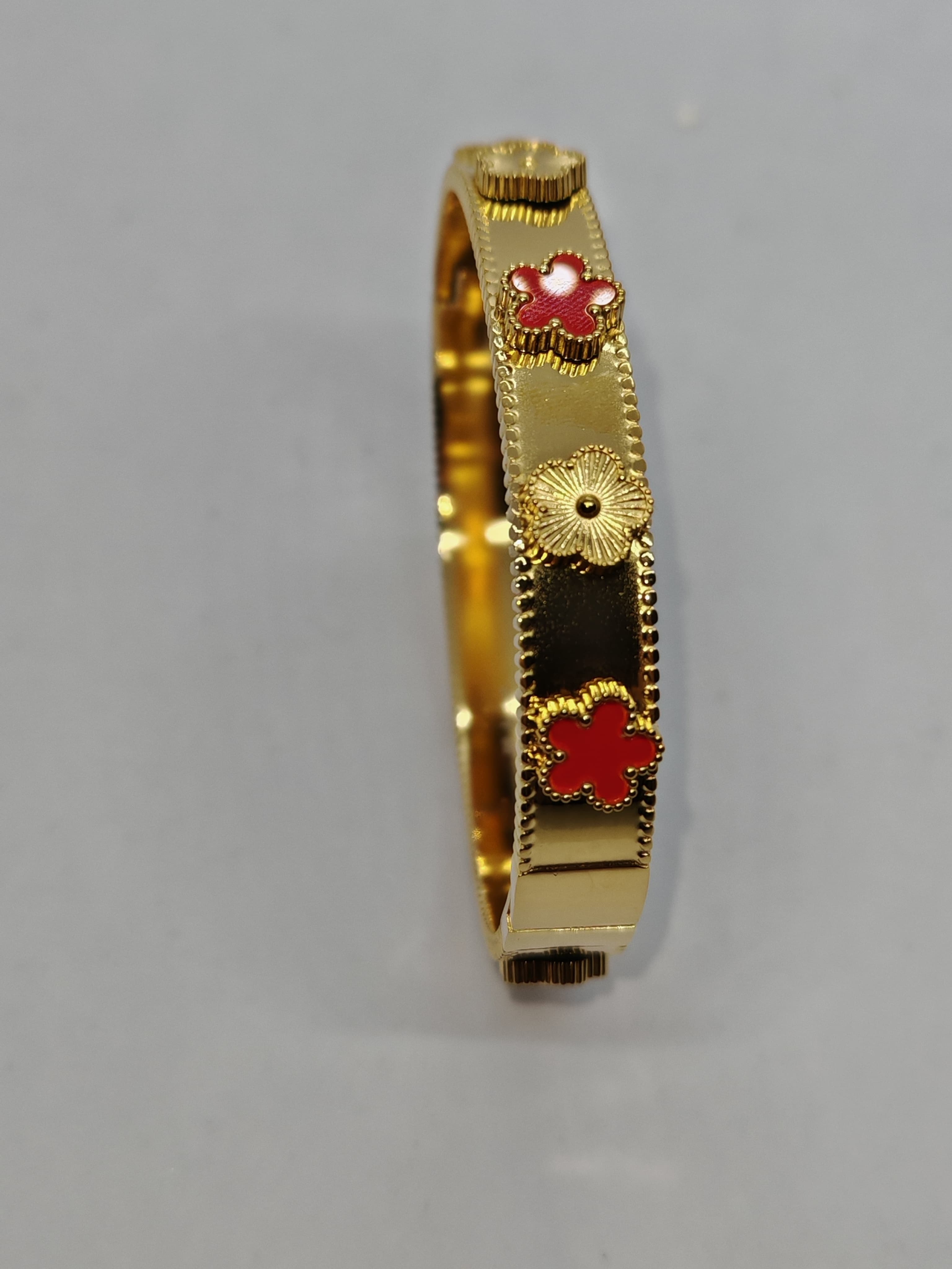 BRACELET FLEUR DOUBLE COTE - product image