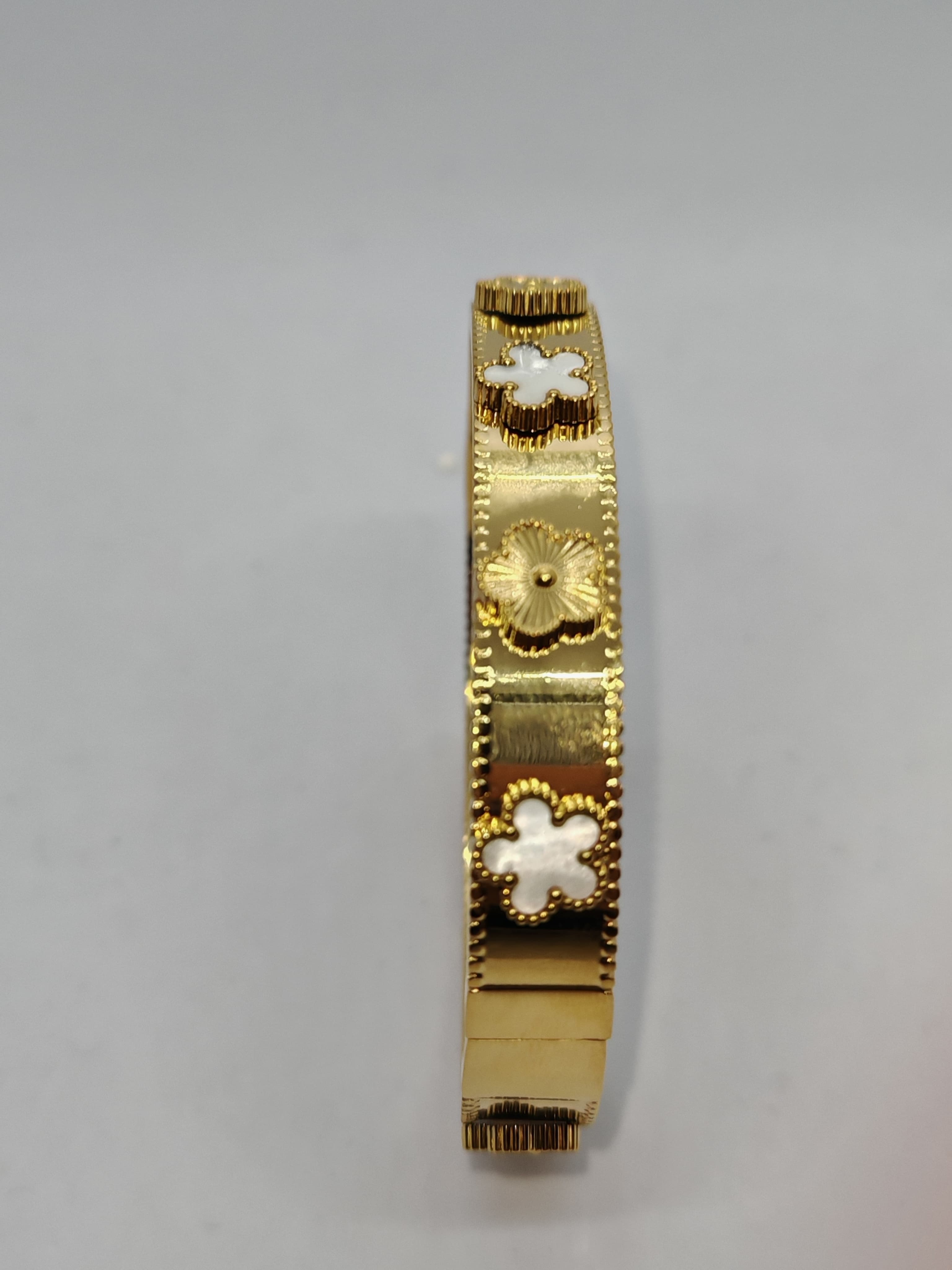 BRACELET FLEUR DOUBLE COTE - product image