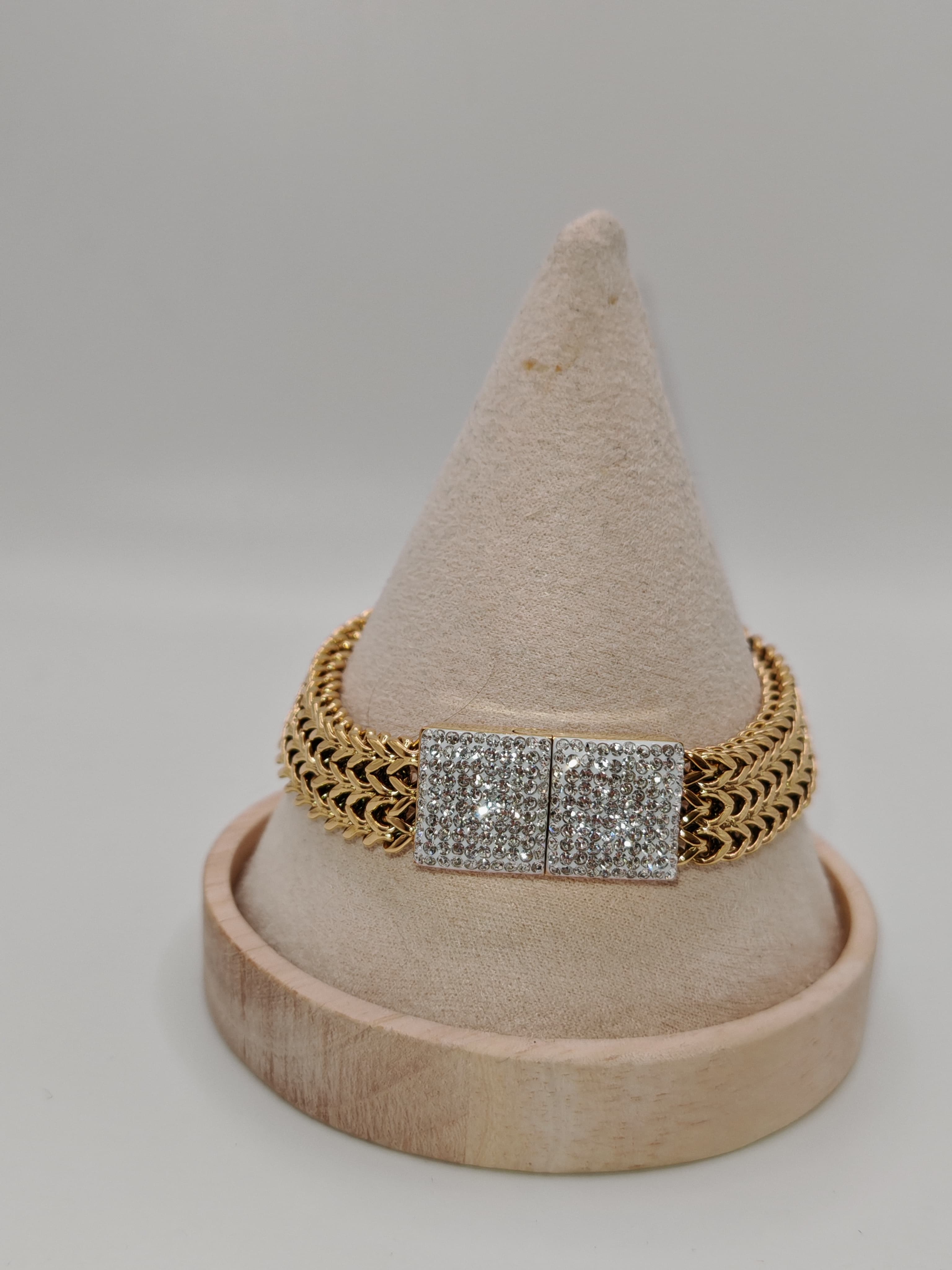 GOURMETTE fermeture brillante