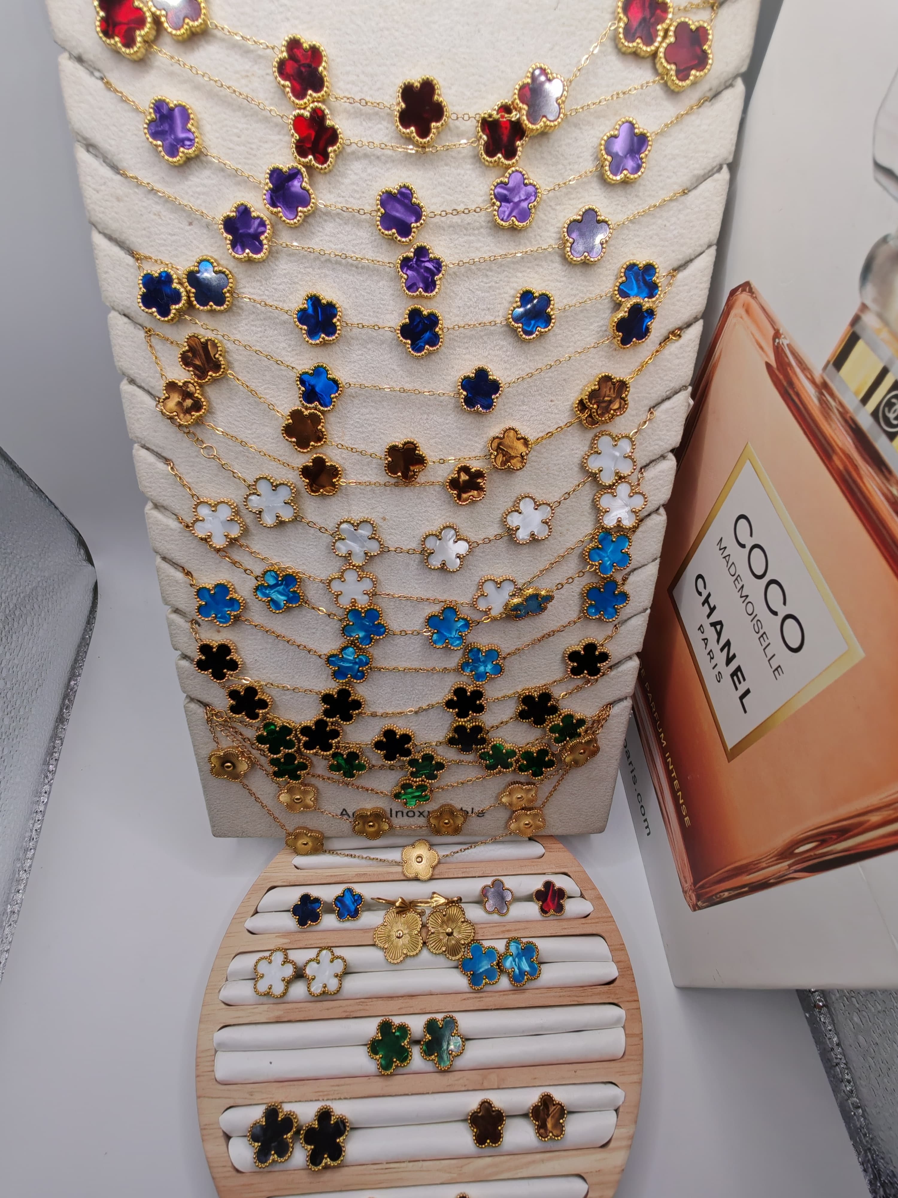 PARRURE FLEUR COULEUR - product image