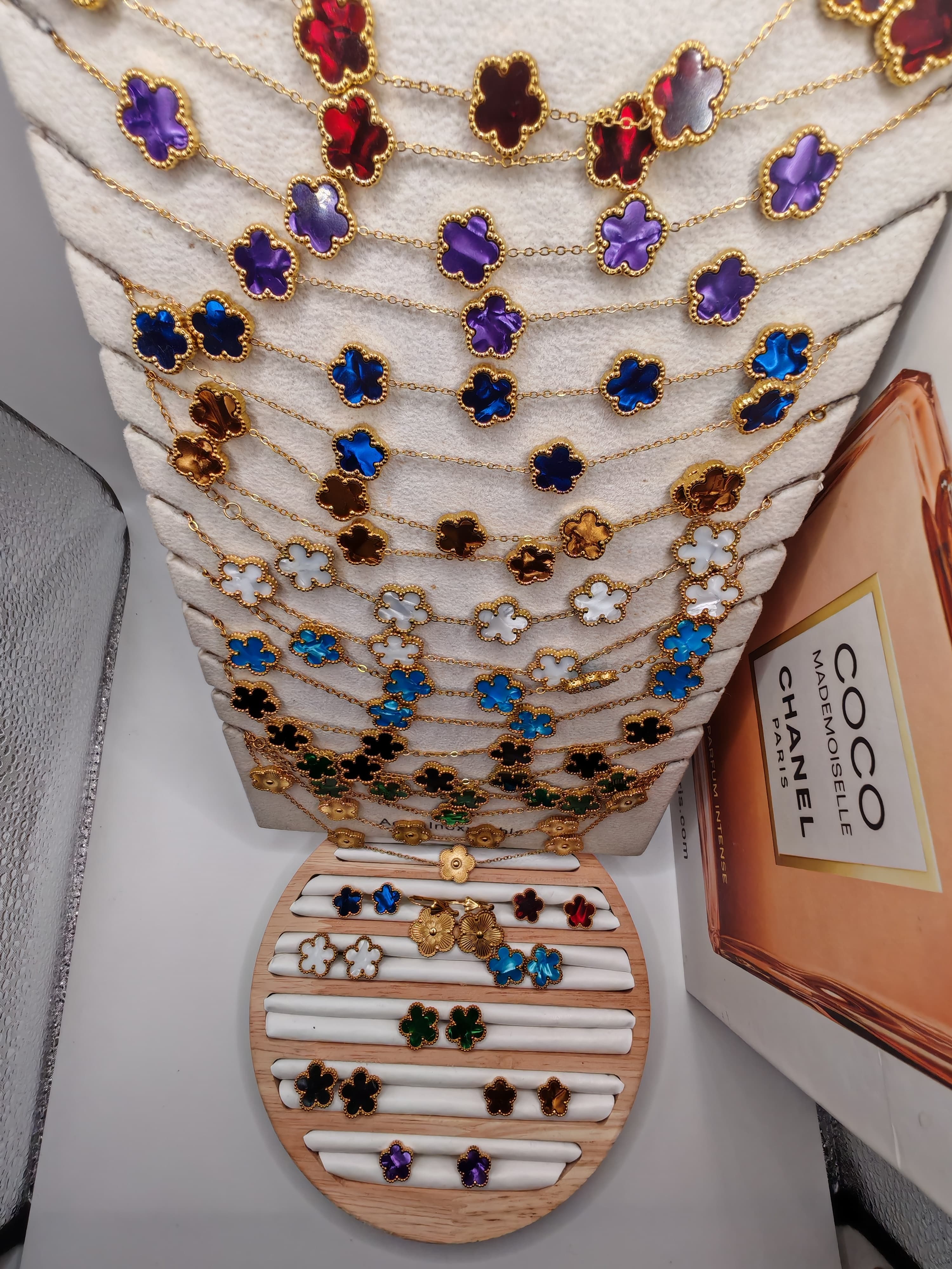 PARRURE FLEUR COULEUR - product image