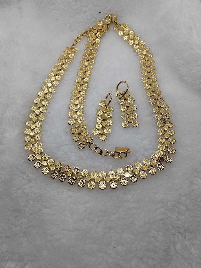 Parure grains de lentilles